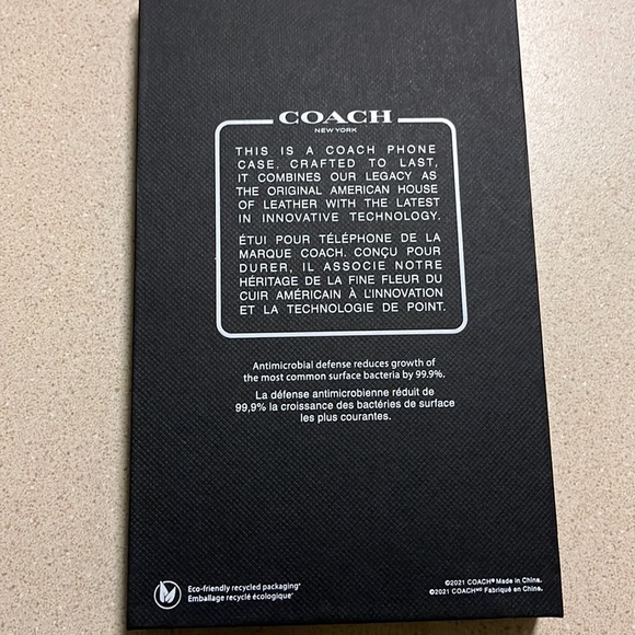 COPY - NWT Coach iPhone 13 Case - Picture 4 of 5